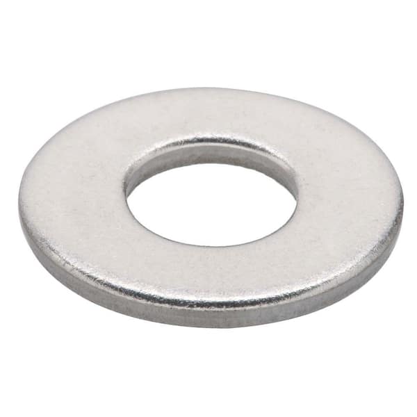 #10 Stainless Steel Flat Washer (12-Pack)
