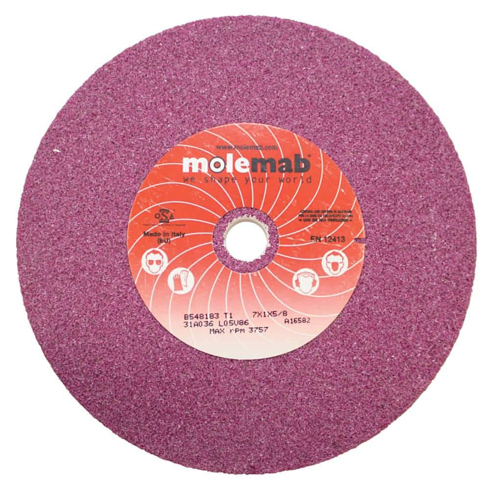 New Grinding Wheel for I.D. 5/8 in., Thickness 1 in., O.D. 7 in., Maximum RPM 3756, Material Ruby, O.D. 7 in. price history on PriceWatchPro