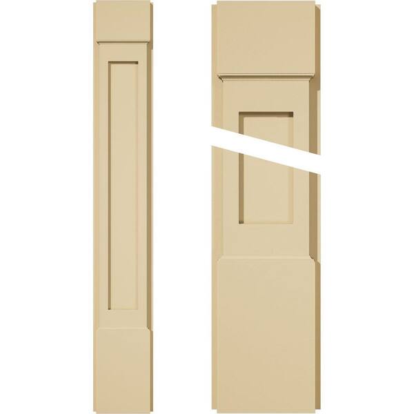 2 in. D x 7 in. W x 48 in. L Primed Polyurethane Pilaster 1- Pack