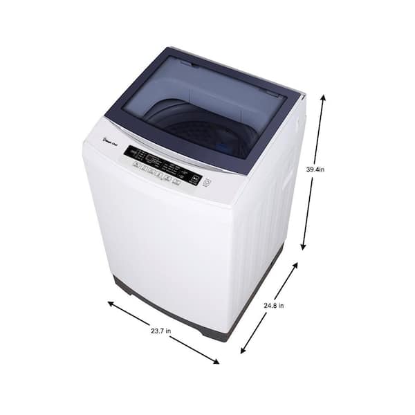 Magic Chef 0.9 cu. ft. Compact Portable Top Load Washer in White