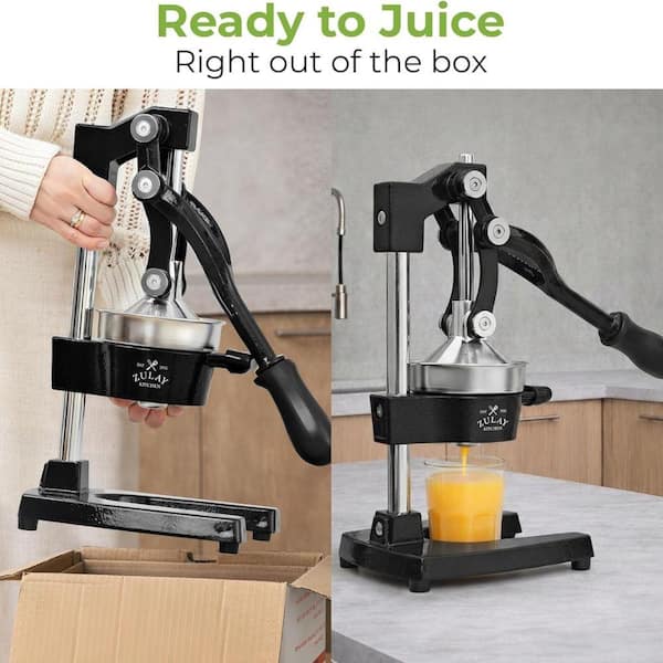 Zulay Kitchen Cast Iron Manual Citrus Juicer Z-0058 - The Home Depot