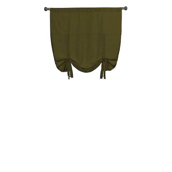 Artichoke Thermal Rod Pocket Blackout Curtain - 42 in. W x 63 in. L