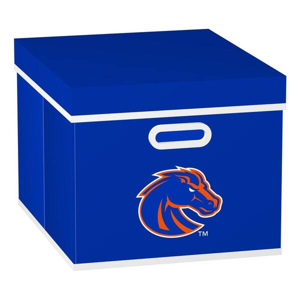 MyOwnersBox Boise State University College STACKITS 12 in. x 10-1/2 in. x 15 in. Royal Blue Fabric Storage Cube