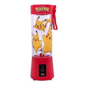 Red Pokemon Pikachu 15 oz. Single-Speed Portable Rechargeable Blender