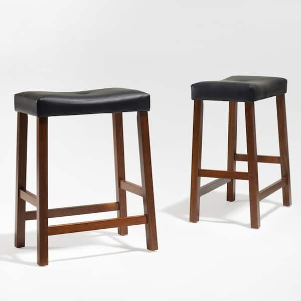 leather saddle seat bar stools