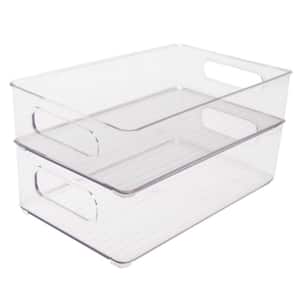 Rubbermaid® Square Food Storage Container - Clear, 2 pk - Harris