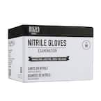 Medium Black Examination 6mil Nitrile Gloves 1000-Count Case