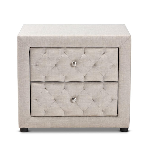 light beige nightstand