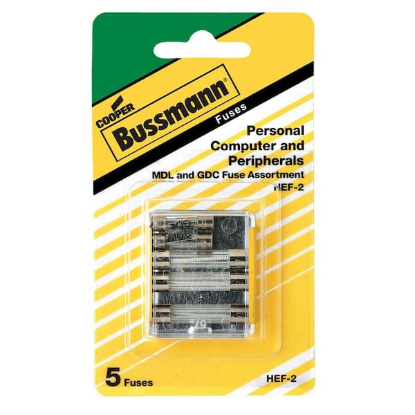 Cooper Bussmann HEF Series 5-Piece MDL and GDC Fuse Kit