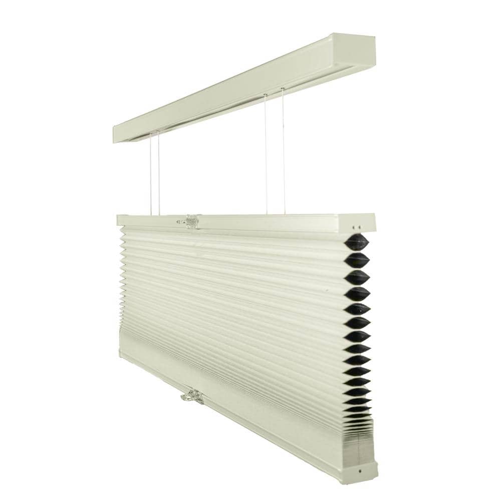 Cut-to-Size White Cordless Top Down Bottom Up Blackout Insulating Polyester Cellular Shade 32.75 in. W x 72 in. L price history on PriceWatchPro