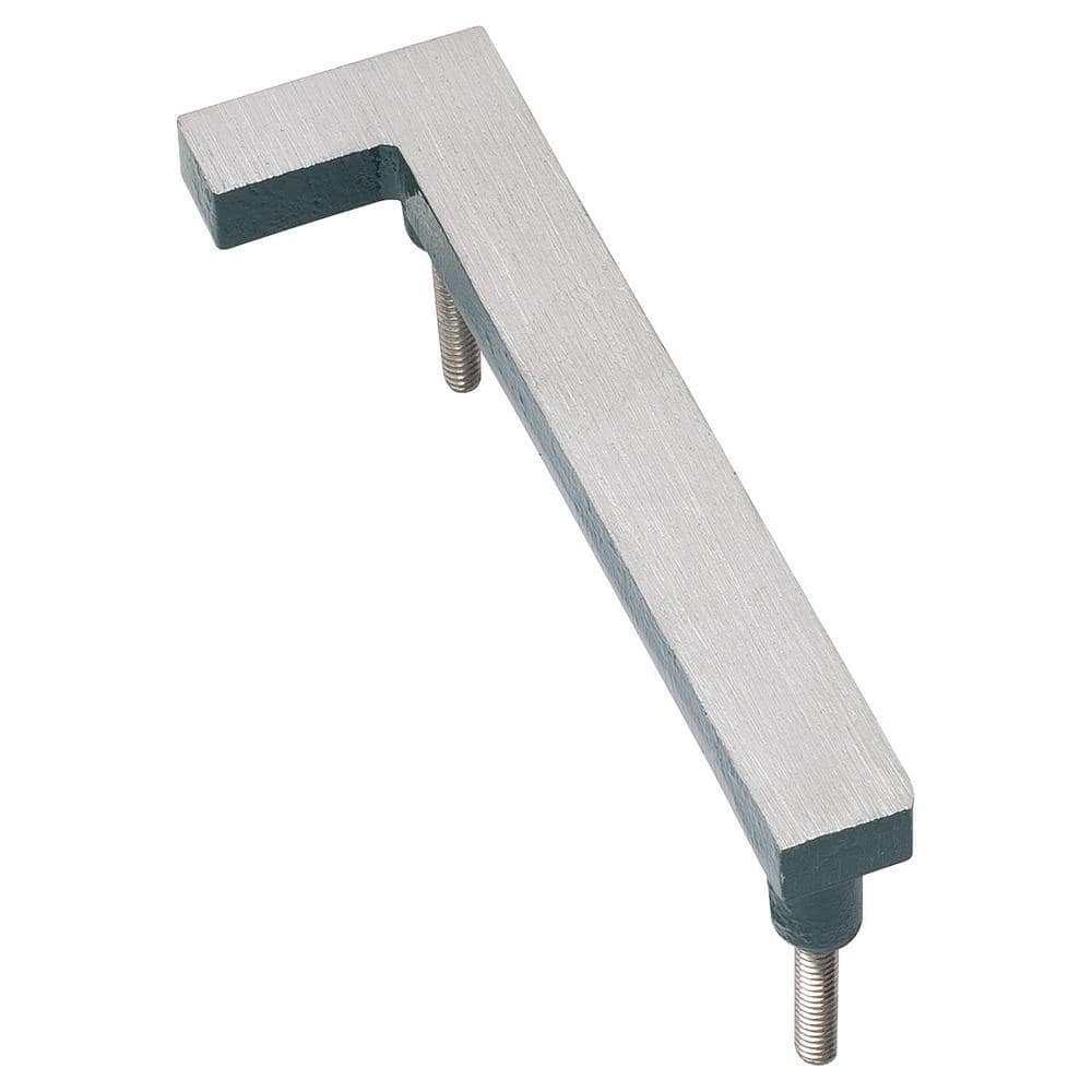 16 in. Satin Nickel/Hunter Green 2-Tone Aluminum Floating or Flat Modern House Numbers 0-9 - 1 price history on PriceWatchPro