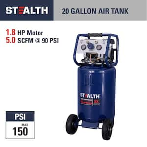 20 Gal. 150 PSI Vertical Electric Quiet Air Compressor