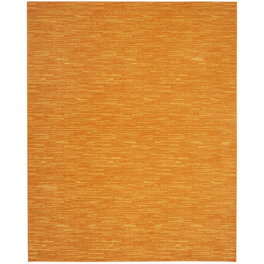 Orange 9 ft. x 12 ft. Woven Polypropylene Indoor/Outdoor Area Rug price history on PriceWatchPro