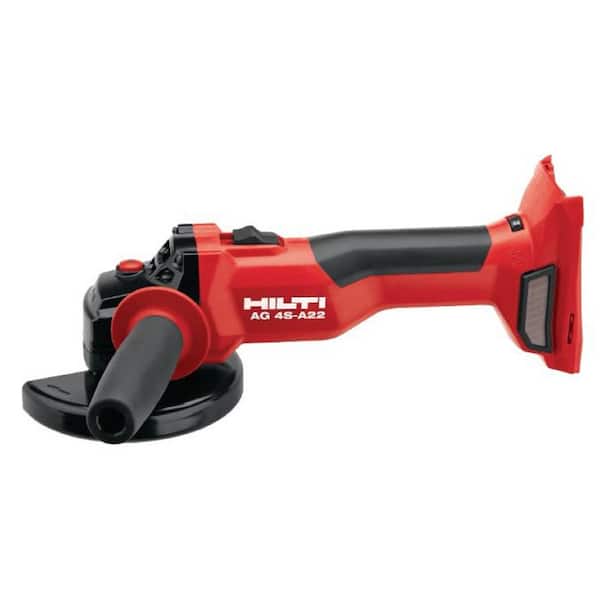 Hilti 22-Volt Li-Ion Cordless Brushless 4-1/2 in. Angle Grinder with Variable Speed and Active Torque Control (Tool-Only)