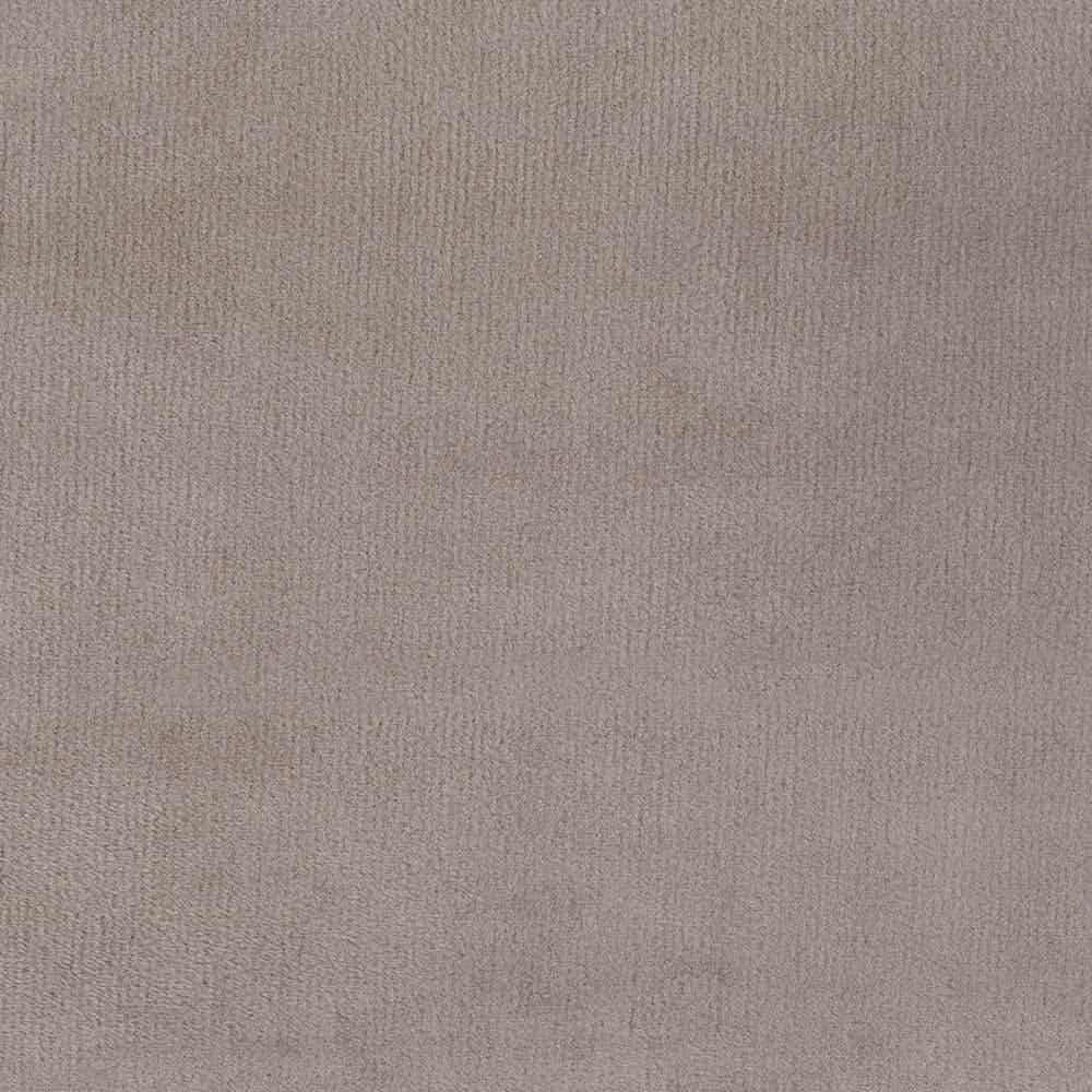 Cobblestone Gray Velvet Convertible Sleeper Sofa with Wood Frame