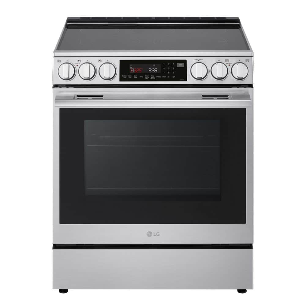 6.3 cu. ft. Smart Slide-In Electric Range with ProBake Convection & Air Sou
