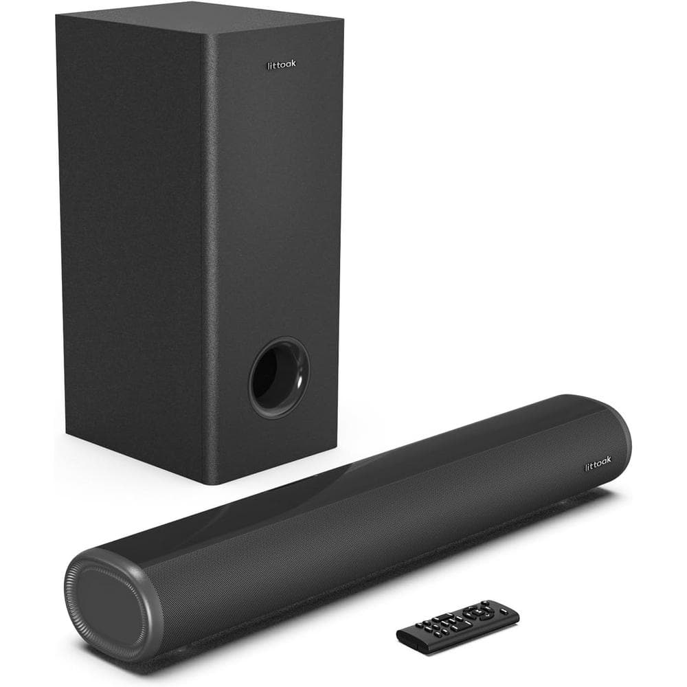 Sound Bars for deals tv,Wireless Soundbar for TV Built-in DSP PC Speaker