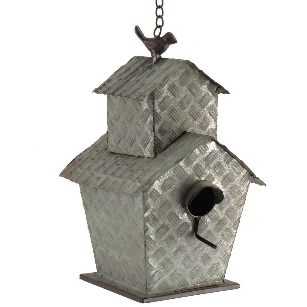 Zaer Ltd. International Hanging Galvanized Birdhouse The Farmhouse