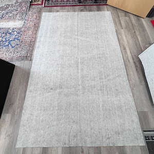 Garage Collection Non-Slip Rubberback 7 ft. x 8 ft. Polyester Area Rug,7 ft. 9 in. x 6 ft. 11 in.,Beige, Garage Flooring