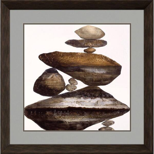 Paragon Big Rock by Fromstein 1 Piece Framed Canvas Transfer
