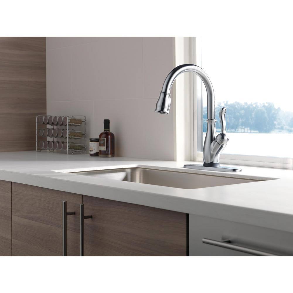 Arctic Stainless Steel Pull-Down Kitchen Faucet with Touch Control