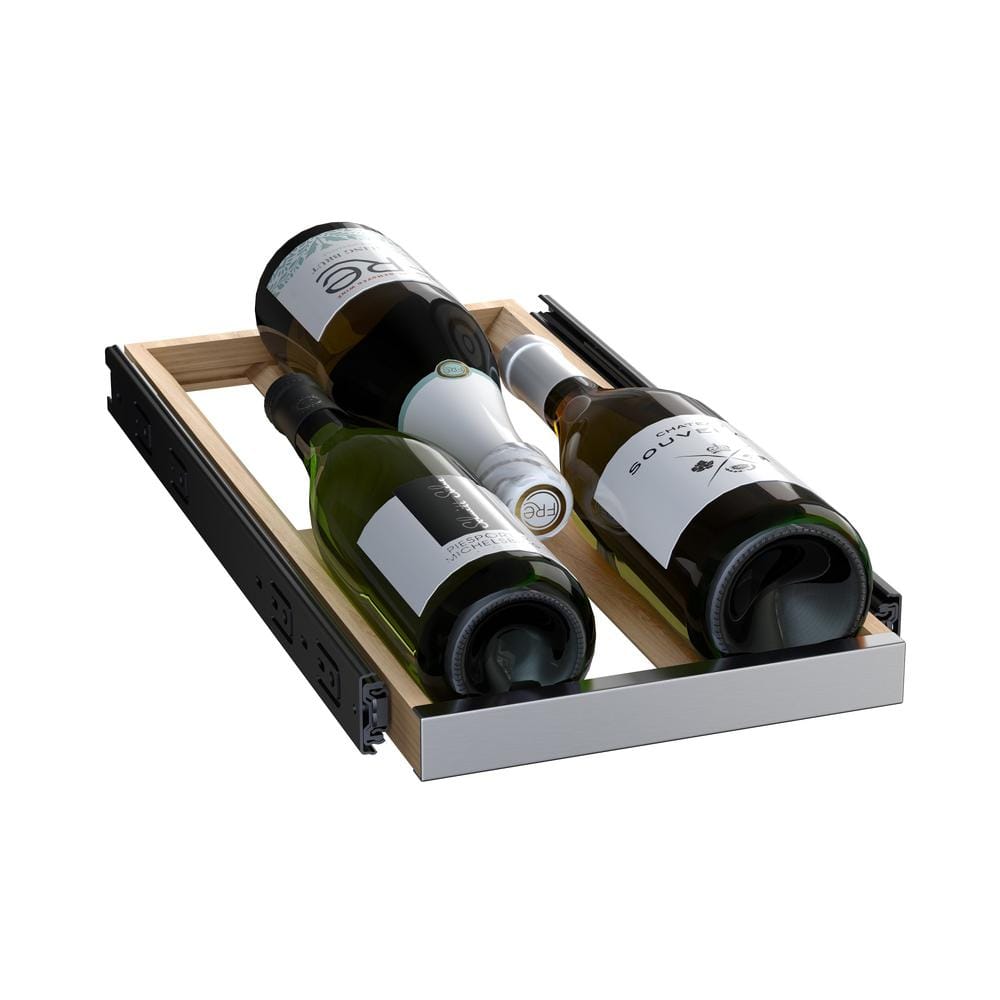Stainless Steel Dual Zone 21-Bottle 64-Can Beverage Center