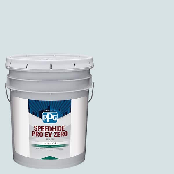 PPG Speedhide Pro EV Zero 5 gal. PPG1239-1 Wavecrest Flat Interior Paint