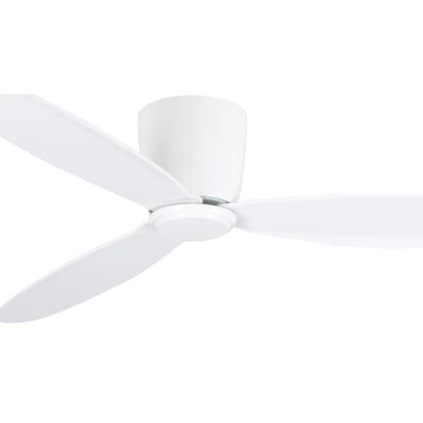 Lucci Air Radar 52 in. White DC Ceiling Fan 21287001 - The Home Depot