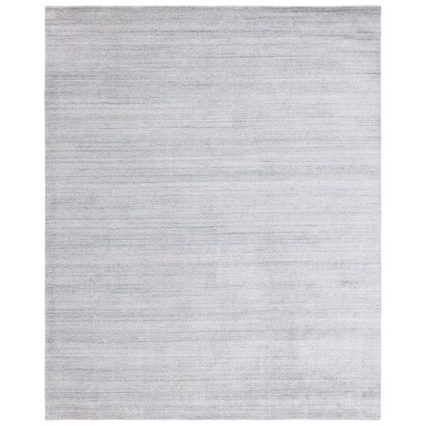Mirage 10 ft. x 14 ft. Ash Solid Color Area Rug