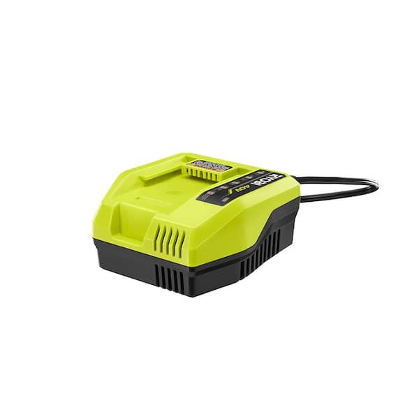 Transistor ledsager Opgive RYOBI 40-Volt Lithium-Ion Fast Charger OP408A - The Home Depot