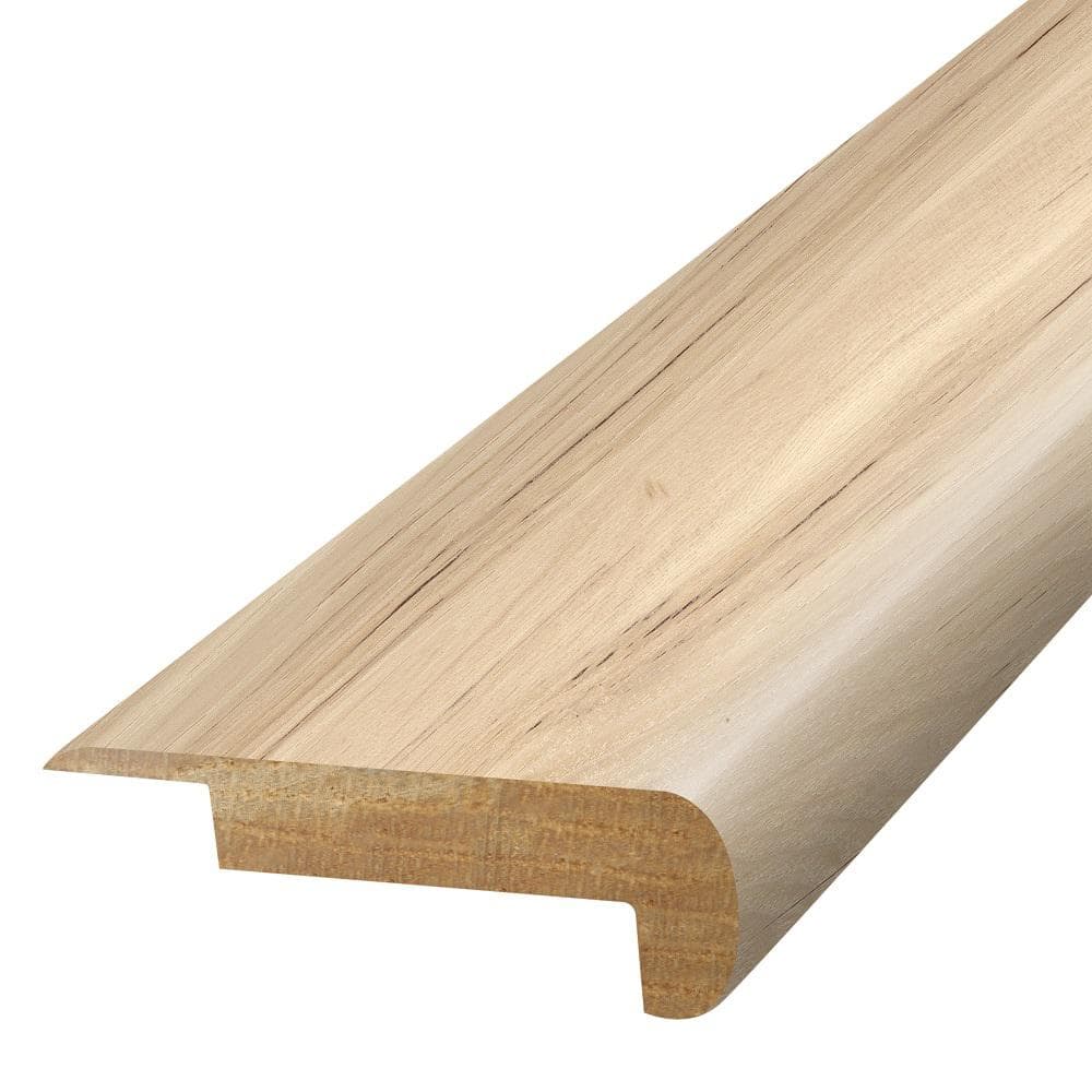 Acadia 0.75 in. T x 2.37 in. W x 78.7 in. L Textured Wood Look Laminate Moulding/Trim Stair Nose Molding price history on PriceWatchPro