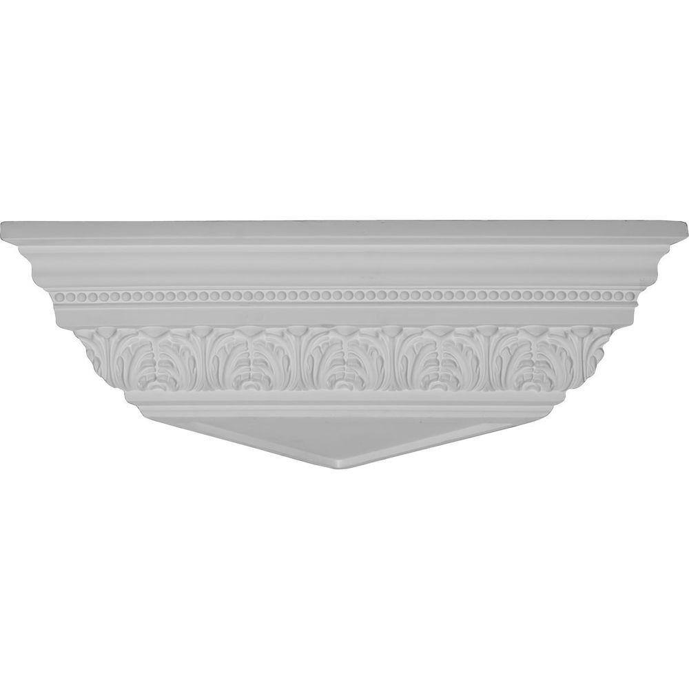 Sleek White 22.75" Floating Corner Shelf for Modern Decor