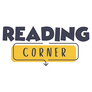 Reading Corner Blue Wall Decals