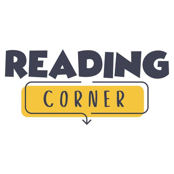RoomMates Reading Corner Blue Wall Decals