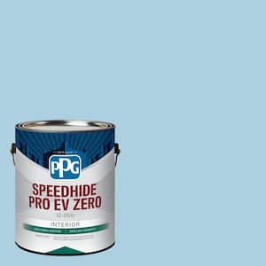 Speedhide Pro EV Zero 1 gal. PPG1238-3 Flemish Blue Eggshell Interior Paint