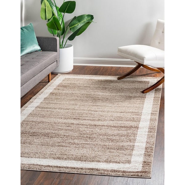 Del Mar Maria Light Brown 3' 3 x 5' 3 Area Rug
