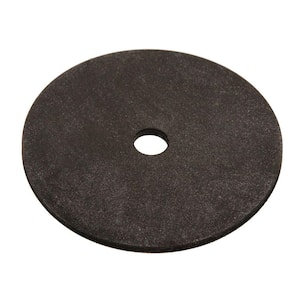 3/8 in. Black Neoprene Washer 1-Piece