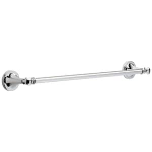 Silverton 24 in. Towel Bar in Polished Chrome