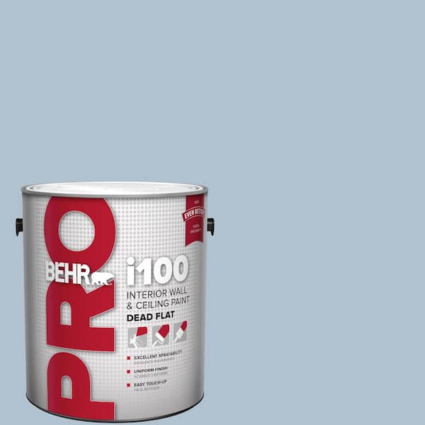 BEHR PRO 1 gal. #S510-2 Boot Cut Dead Flat Interior Paint