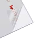 24 in. x 36 in. x 0.177 in. Clear