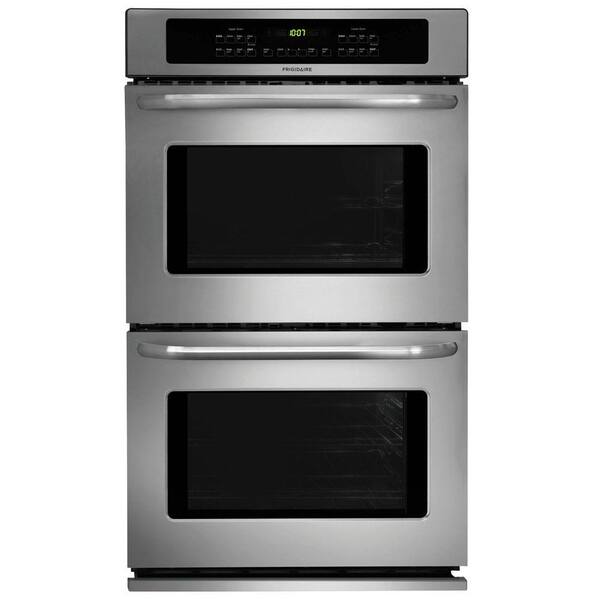 Frigidaire 30 in. Double Electric Wall Oven Self-Cleaning in Stainless Steel