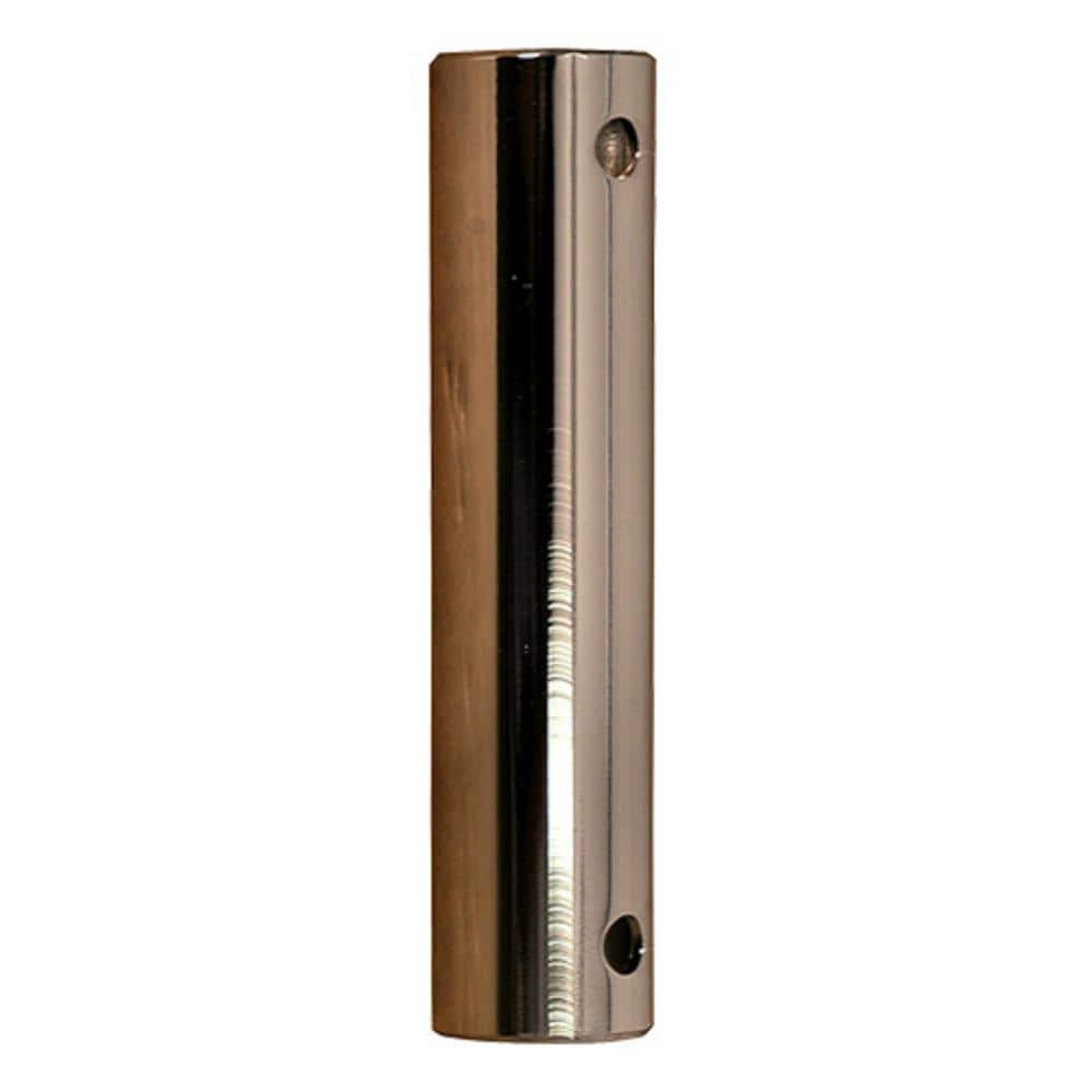 FANIMATION 36 in. Polished Nickel Extension Downrod DR136PN The Home