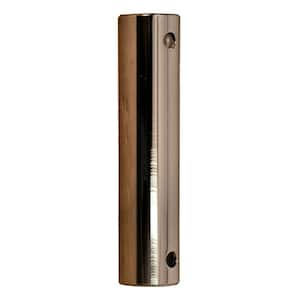 36 in. Polished Nickel Extension Downrod