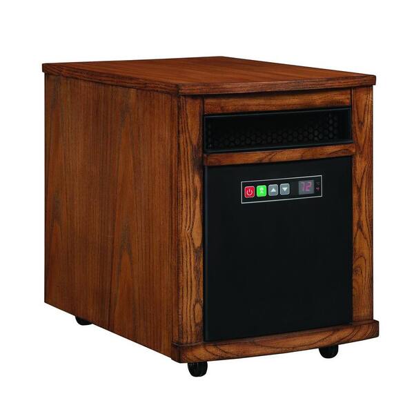 Twin Star 1500-Watt Infrared Portable Heater - Warm Oak