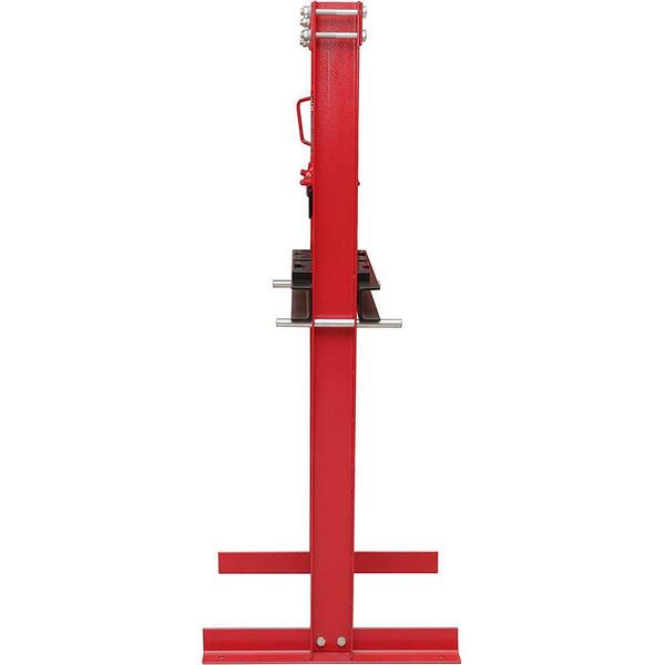 Big Red 12-Ton Shop Press with Stamping Plates T51201 - The Home Depot