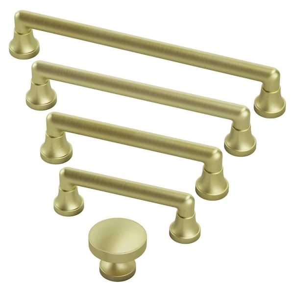 Liberty Phoebe 1-1/3 in. (34 mm) Modern Gold Round Cabinet Knob  P33745C-117-C - The Home Depot