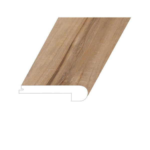 null Victorum Lithe Sequoia 1 in. T x 4.5 in. W x 94.5 in. L Vinyl Flush Stair Nose Molding