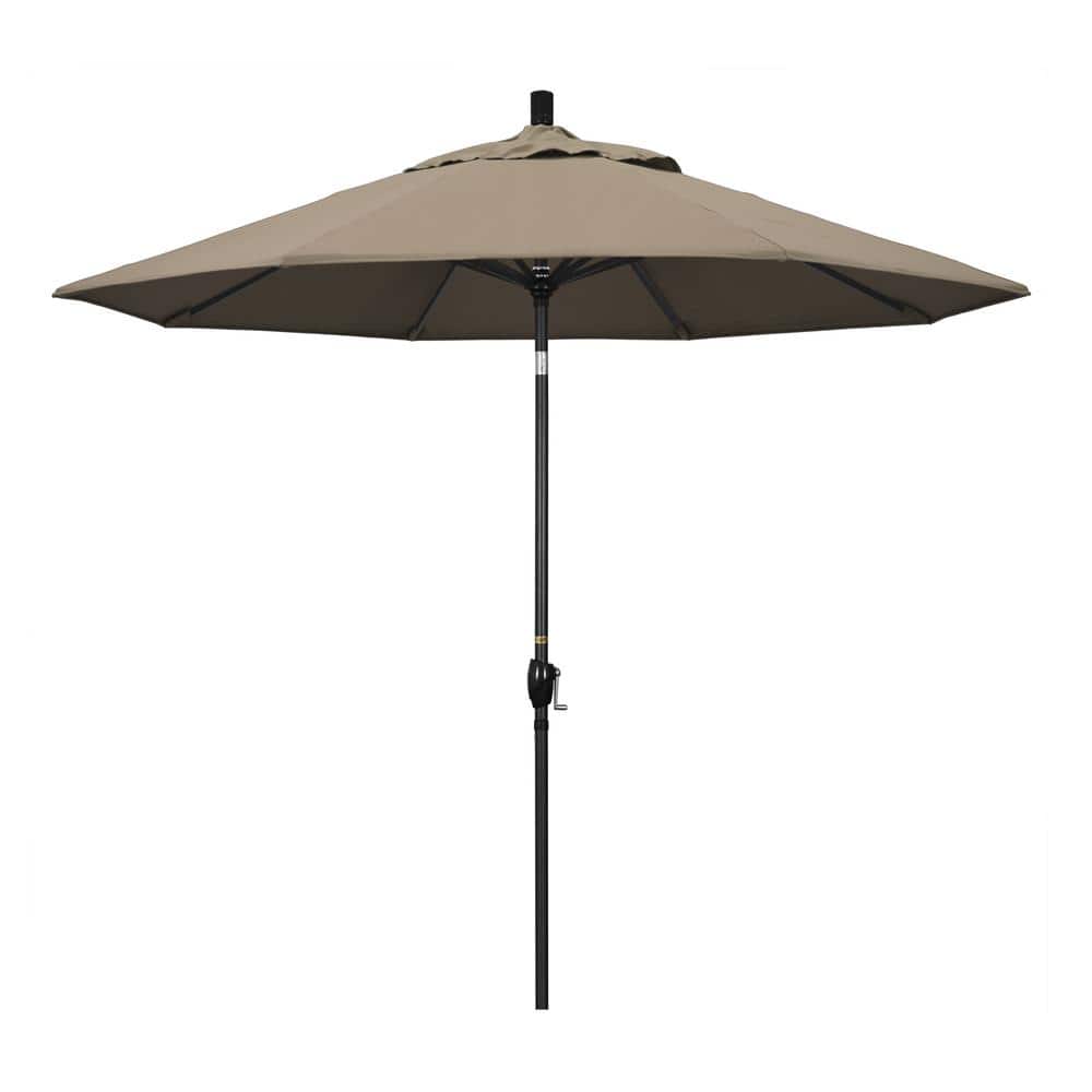 9 ft. Aluminum Push Tilt Patio Umbrella in Taupe Pacifica price history on PriceWatchPro