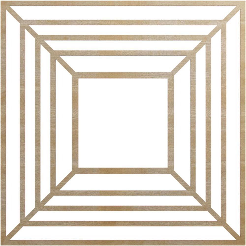 0.25 in. x 26 in. x 26 in. Wood (Hickory) Medallion Moulding price history on PriceWatchPro
