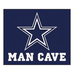 Dallas Cowboys Blue Man Cave 5 ft. x 6 ft. Area Rug